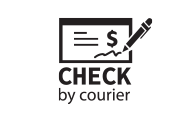 Check by Courier